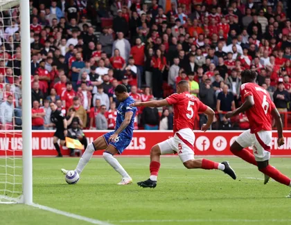 At the top of the European turnover table: the Premier League in England. Scene from the match between Nottingham Forest and Chelsea FC. At the top of the European turnover table: the Premier League in England. Scene from the match between Nottingham Forest and Chelsea FC.