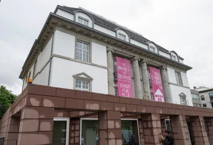 The DAM architecture museum has reopened after a four year renovation. The DAM architecture museum has reopened after a four year renovation.
