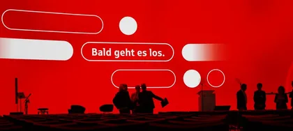 "Starting soon" is displayed on the screen ahead of the opening of the 2025 German Savings Banks Day. When it comes to European deposit insurance, however, the goal is for it to never start at all. "Starting soon" is displayed on the screen ahead of the opening of the 2025 German Savings Banks Day. When it comes to European deposit insurance, however, the goal is for it to never start at all.