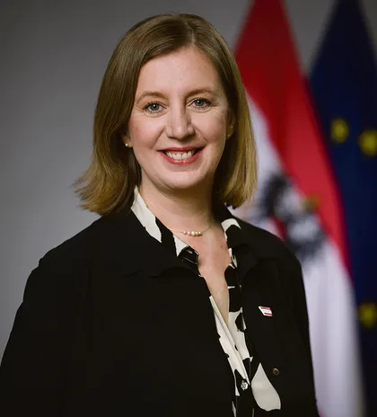 State Secretary in the Austrian Ministry of Finance, Barbara Eibinger-Miedl State Secretary in the Austrian Ministry of Finance, Barbara Eibinger-Miedl